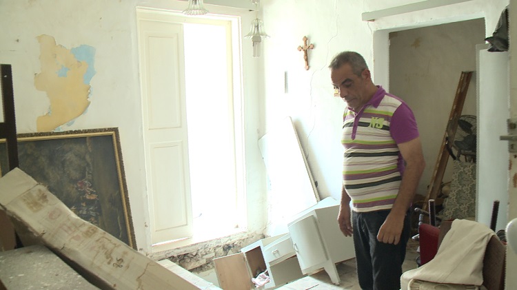 Man says he is in danger because of damages in house - Authority: he is ...