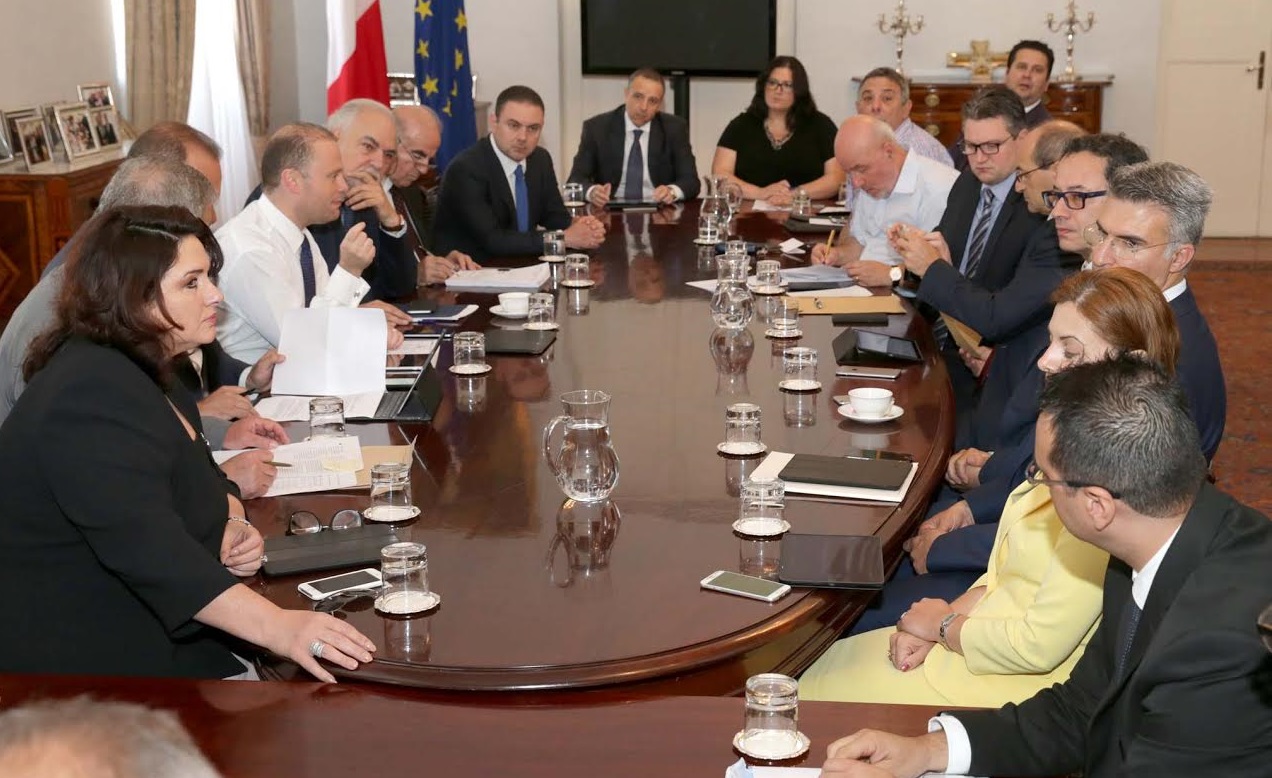 to attend Brussels meetings in preparation for Malta Presidency