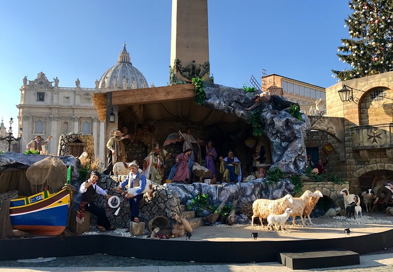 WATCH Disabled Maltese boy switches on Maltese crib at The Vatican