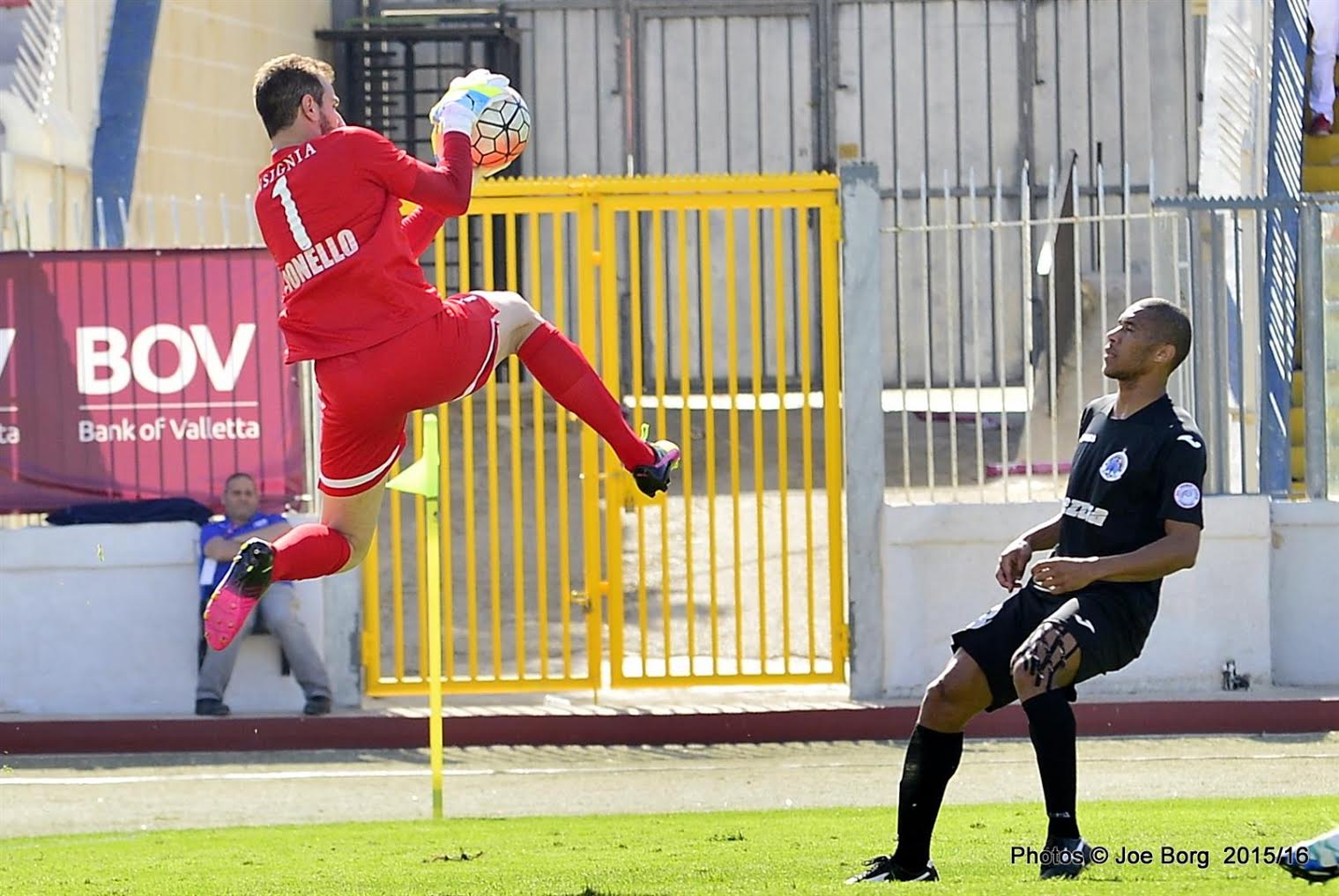 Henry Bonello goalkeeper ġdid ta' Birkirkara.. Rowen Muscat ma