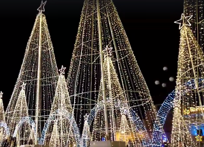 ARA Birżebbuġa record of greatest Christmas trees structure TVMnews.mt