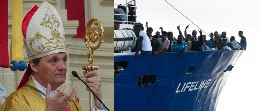Attitude Of Europe Towards Migrants Is Shameful Bishop Grech TVM mt