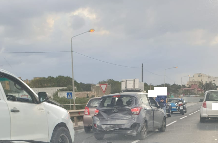 Four Cars Involved In Traffic Collision In Birkirkara TVM mt