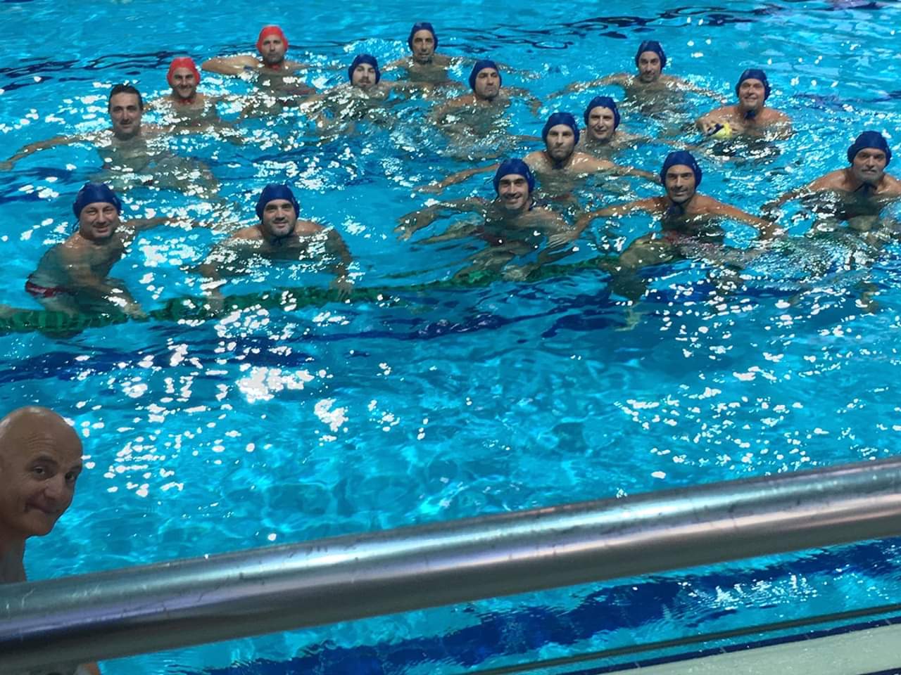 Waterpolo IlMasters Team ta' Birżebbuġa ASC jirbħu lOrangeBall