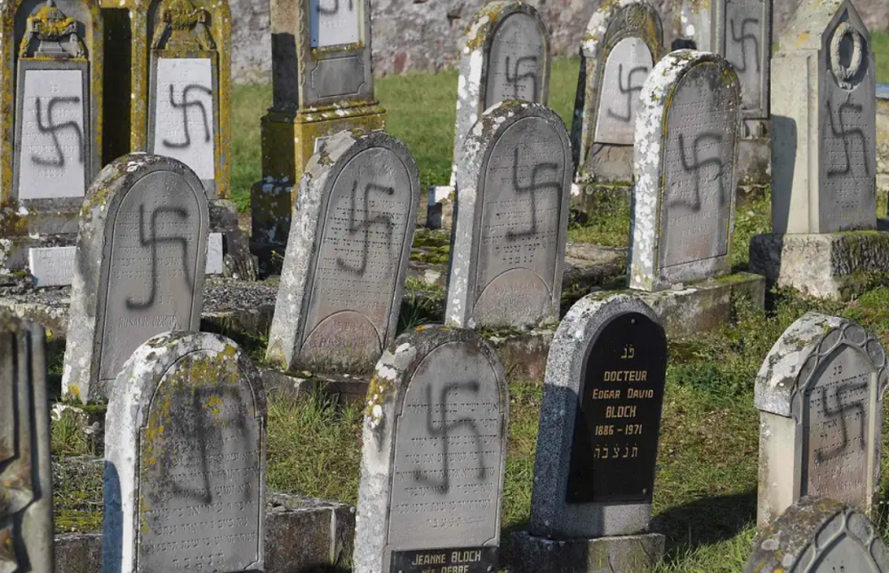 Jewish Graves In France Vandalised With Swastika Symbol TVMnews mt