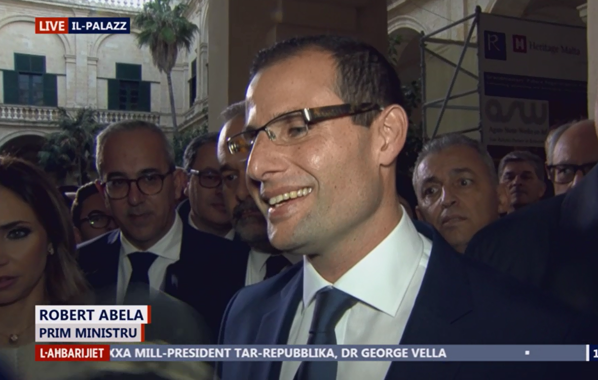 What did Dr Abela say in his first comment as Prime Minister? TVMnews.mt