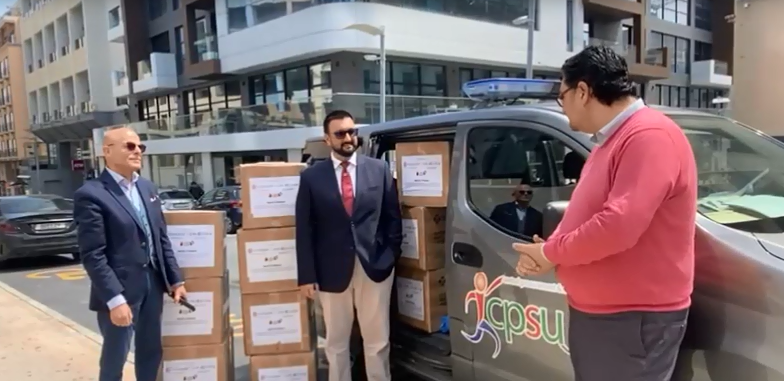 20 000 Masks Donated To Mater Dei Hospital TVMnews mt