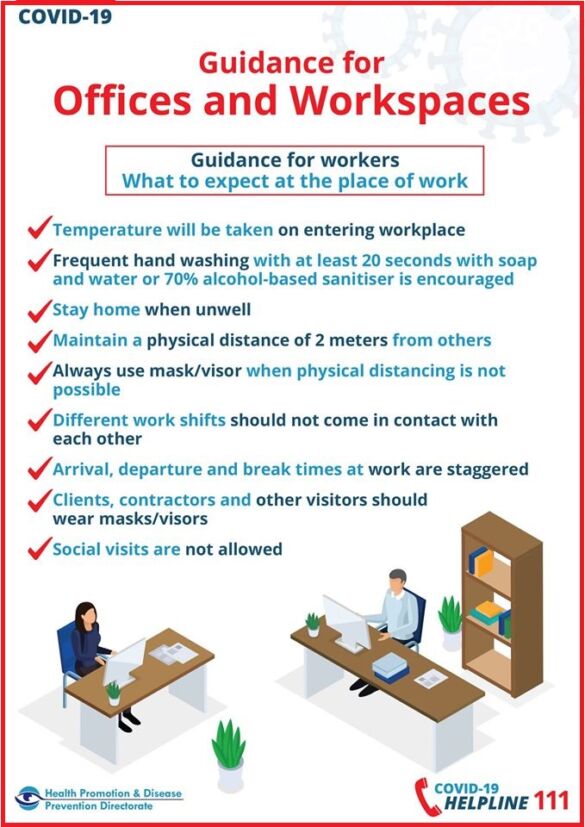 What are the new guidelines for office employees? TVMnews.mt