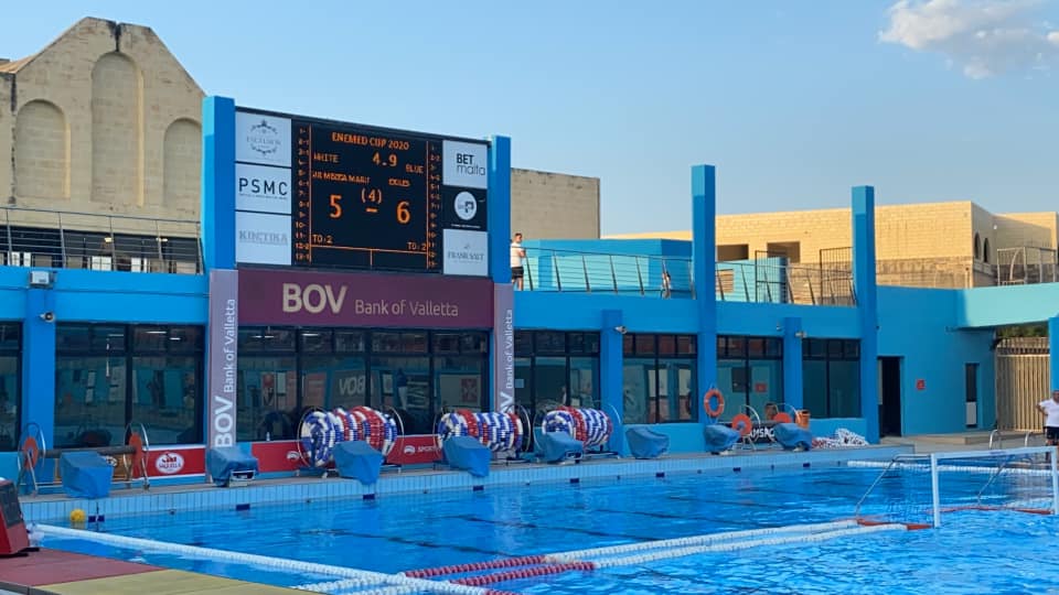 Waterpolo Sliema Exiles U San iljan Rebbie a Fl Enemed Cup 2020 TVMnews mt