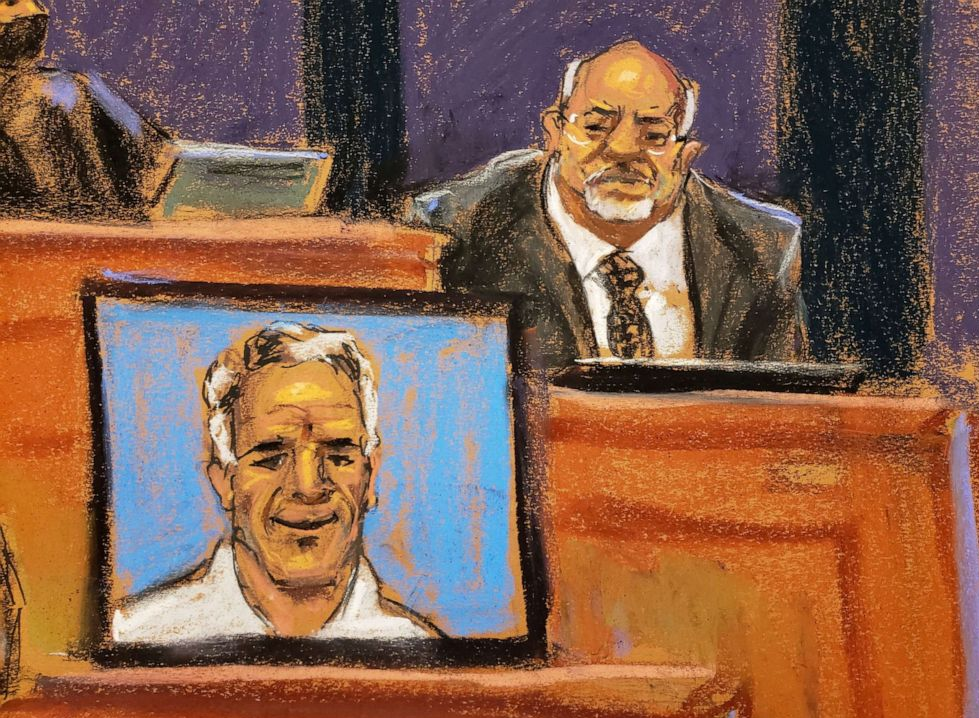 Jeffrey Epstein's staff had orders not to look into his eyes when they