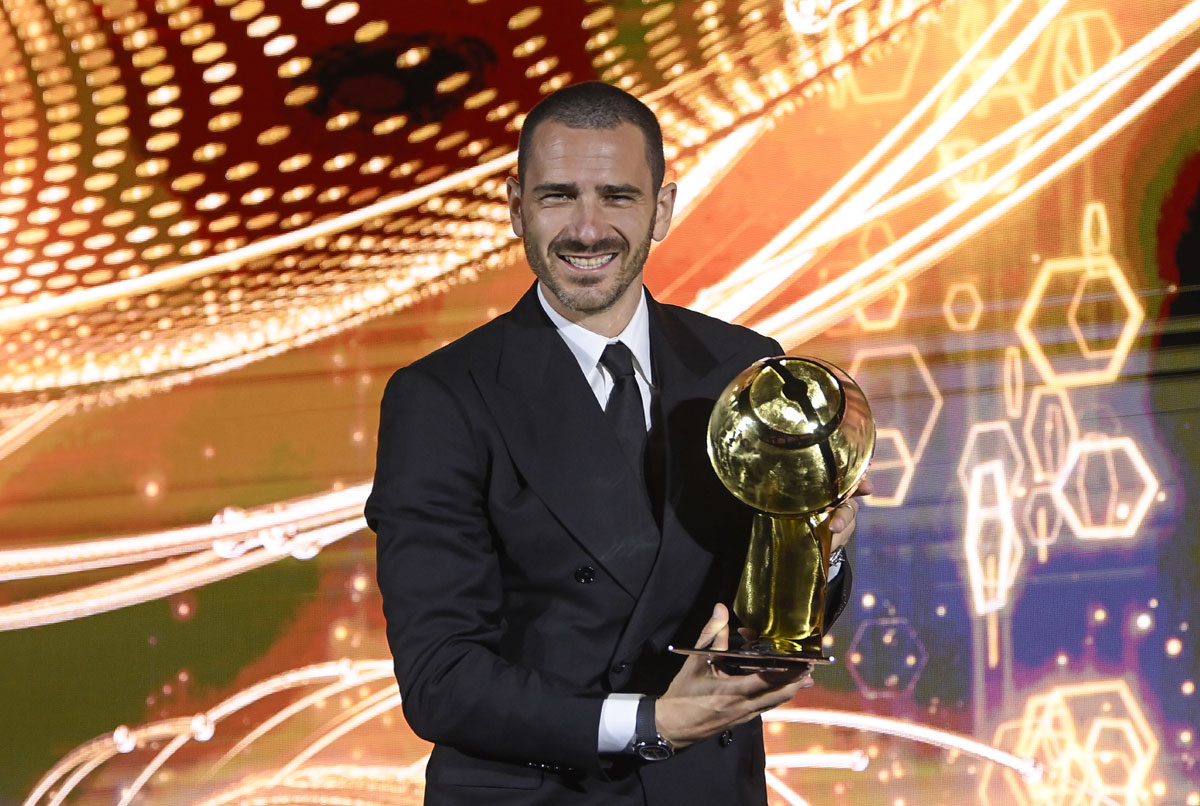 Leonardo Bonucci L aqwa Difensur Tas sena Fil Globe Soccer Awards TVMnews mt