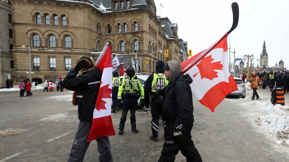 Ottowa, Canada calls a state of emergency because of protests against