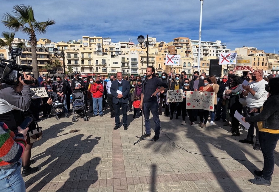 Residents Fishermen Organisations In Protest Against Marsascala Marina TVMnews mt