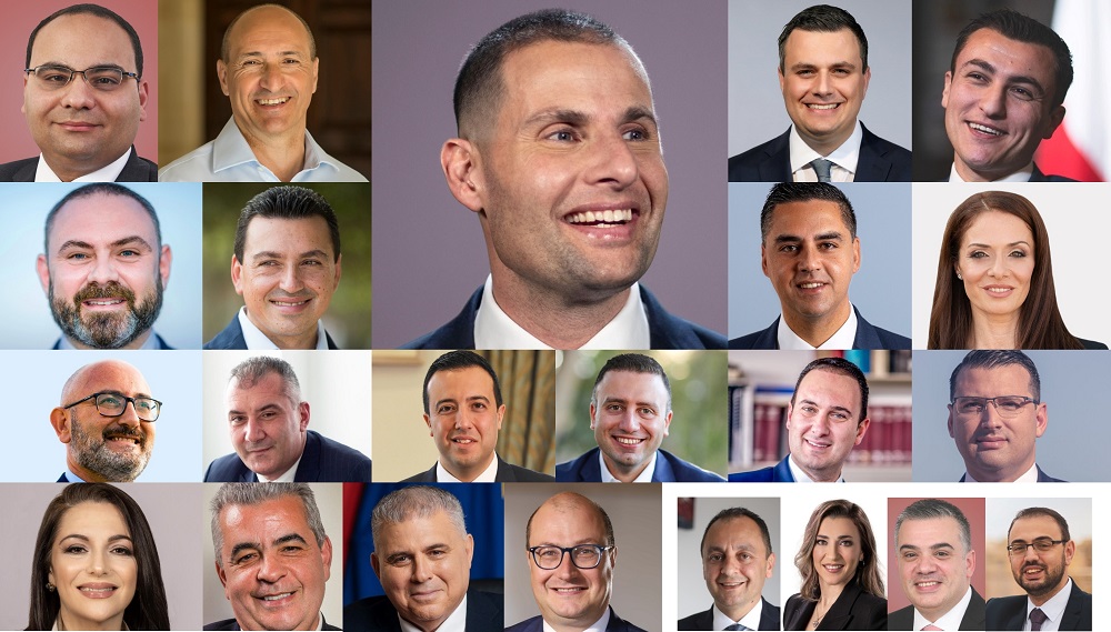 OFFICIAL The new members of PM Robert Abela's TVMnews.mt