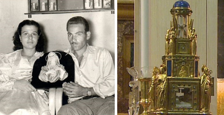 Reliquary with tears from Our Lady of Sorrows portrait is brought to Malta  - TVMnews.mt