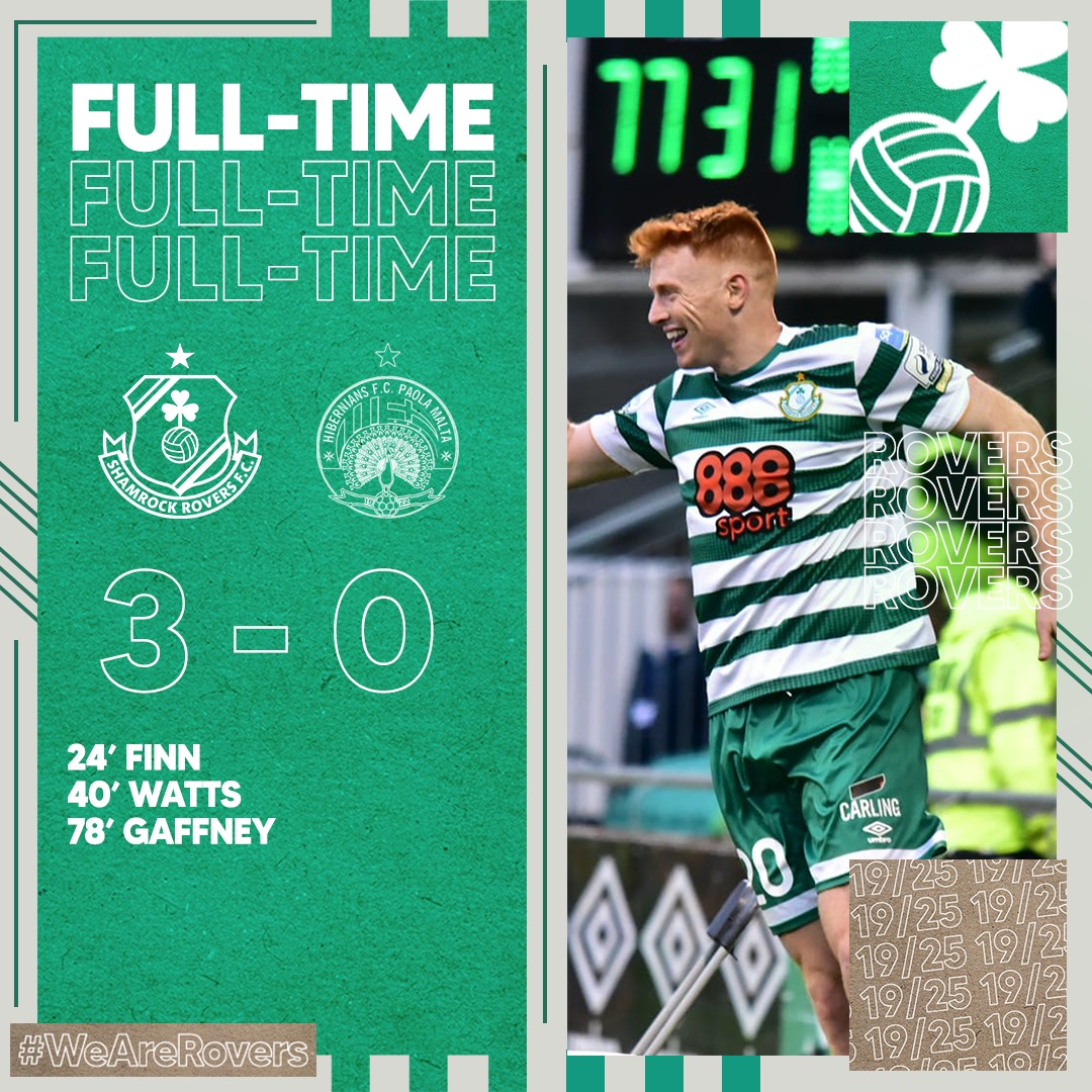 UEFA Champions League Hibernians FC jitilfu flIrlanda kontra Shamrock Rovers TVMnews.mt