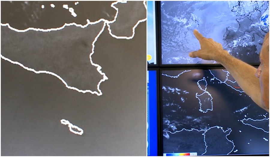 Watch The first registered temperature in Malta Met Office 100th