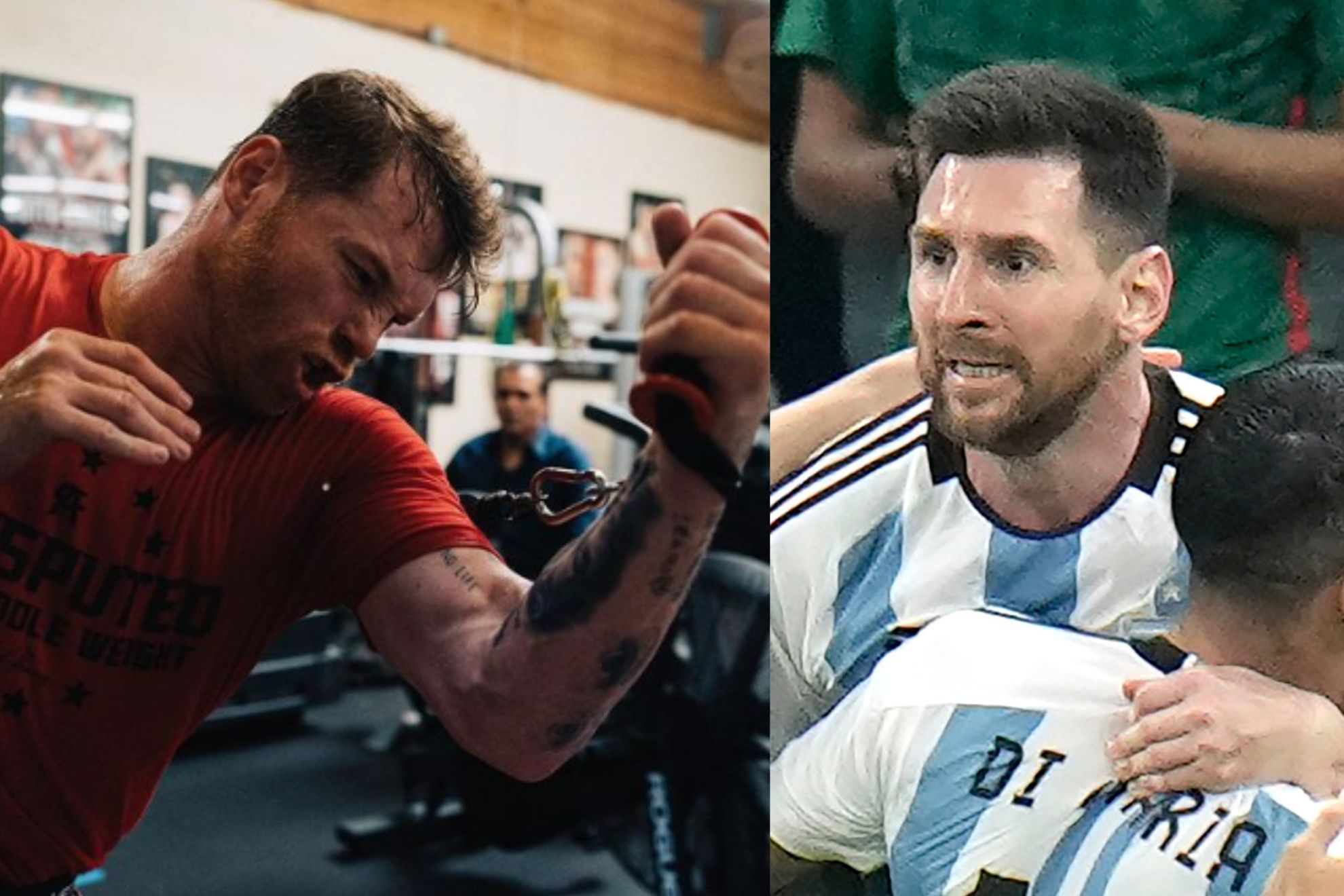Il-boxer Canelo Alvarez urtat wara li Lionel Messi deher 'jixxuttja' l ...