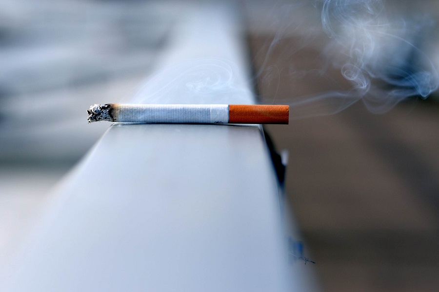 lanzarote airport duty free tobacco prices cigarettes tobacco and cigarettes for sale in duty free shopping in terminal t1  arricife cesar manrique-Lanzarote airport canary islands spain Stock Photo