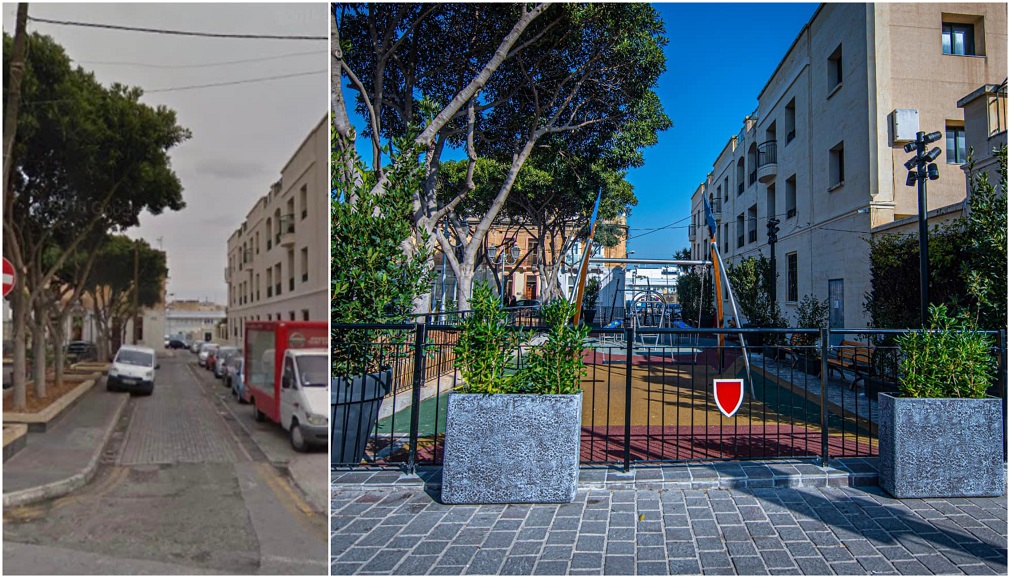 In Ham Rin Street near Hamrun square transformed into pedestrian zone and ...