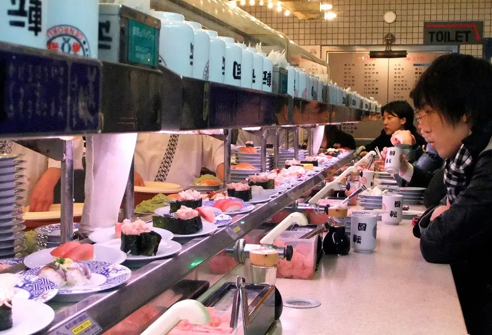 Japan's conveyor belt restaurants grind to a halt after bad jokes taken