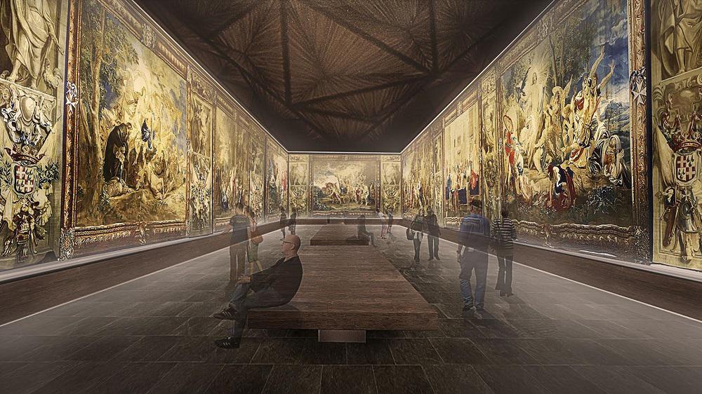 Unique opportunity for the public to admire Knights' era hanging