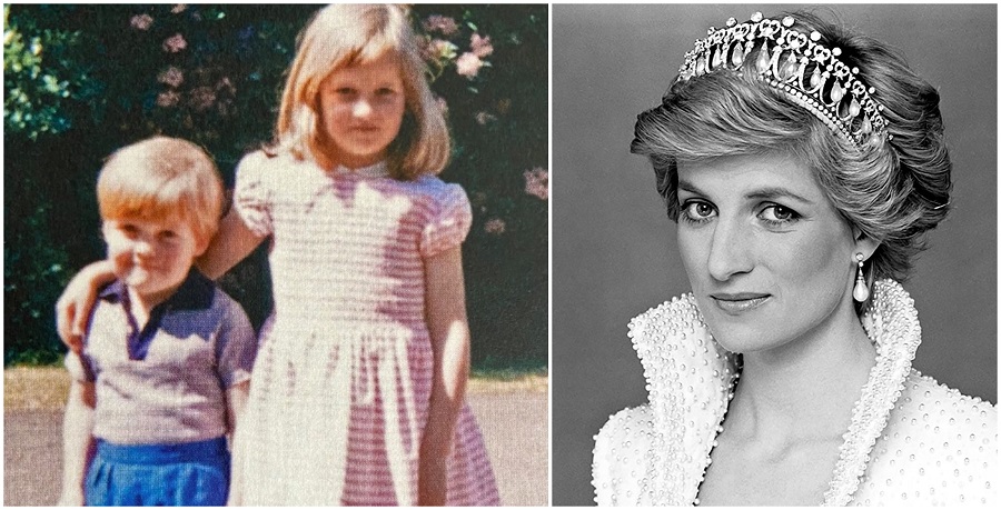 Charles Spencer shares childhood photograph to mark 26 years since the