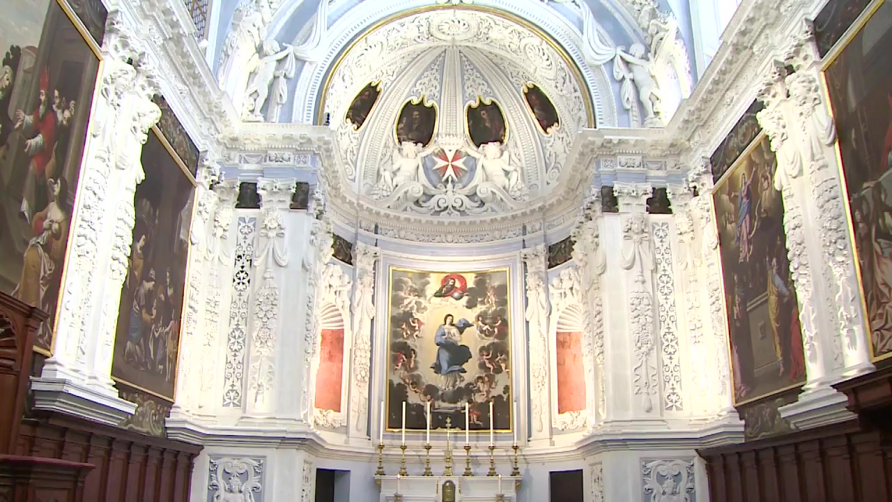 Extensive restorations underway at Jesuits' Church in Valletta - TVMnews.mt