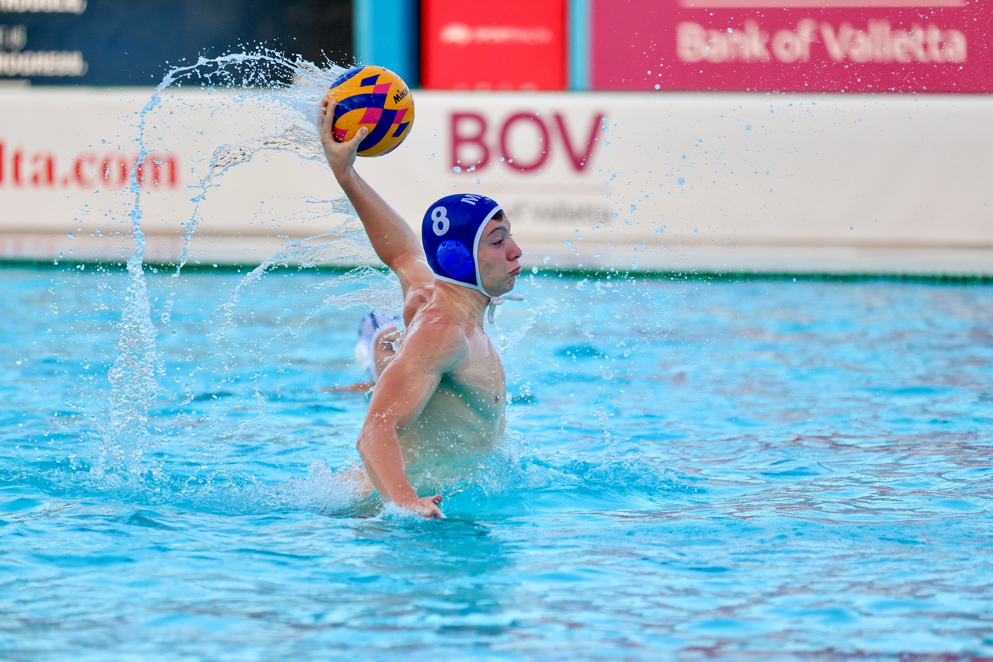 Kampjonati taddinja U16 Water Polo; Malta titlef b'goal flaħħar
