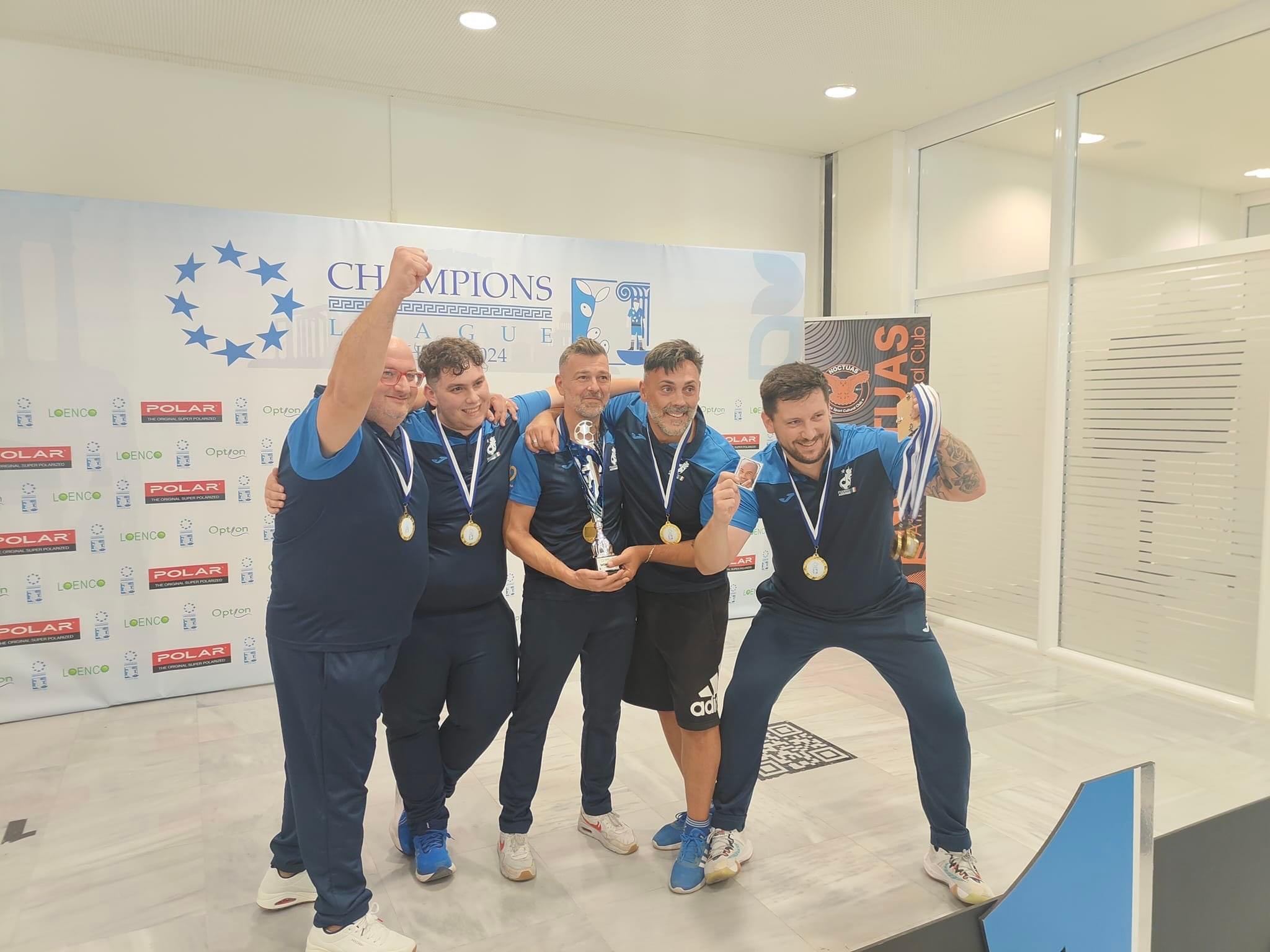 Fiamme Azzurre ta' Hansel Mallia jirbħu ċ-Champions League tat-Table ...