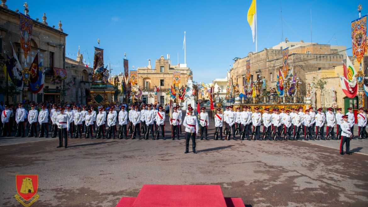 Watch: Xagħra celebrates Maria Bambina feast with guard of honour and ...