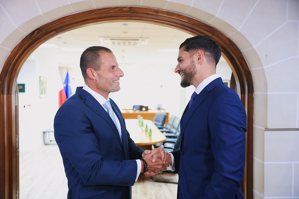 PM Robert Abela holds first meeting with new PN leader Alex Borg ...