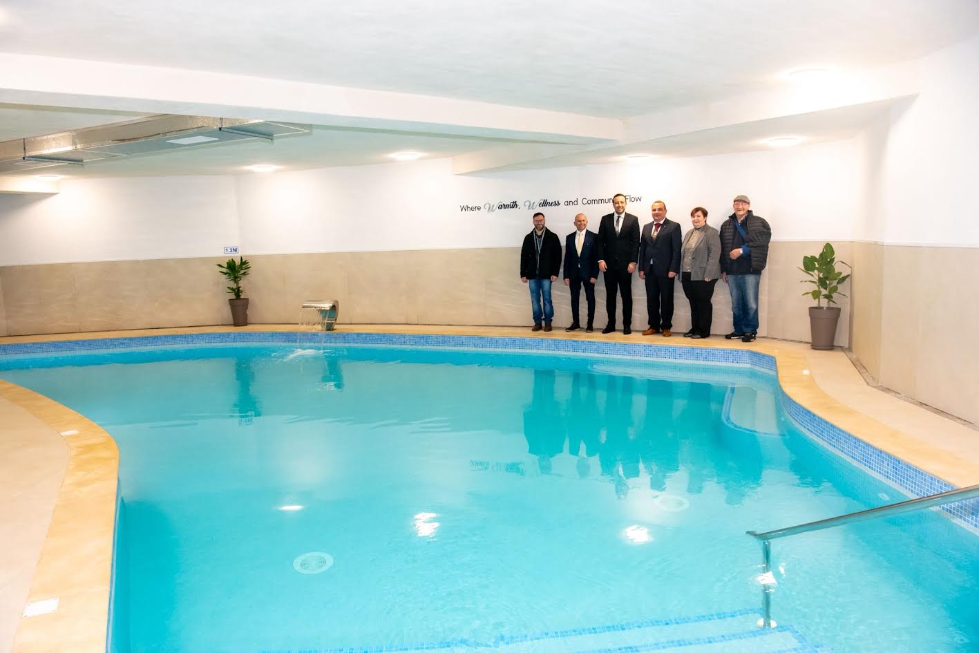 Heated pool inaugurated in Għarb to be used for therapy