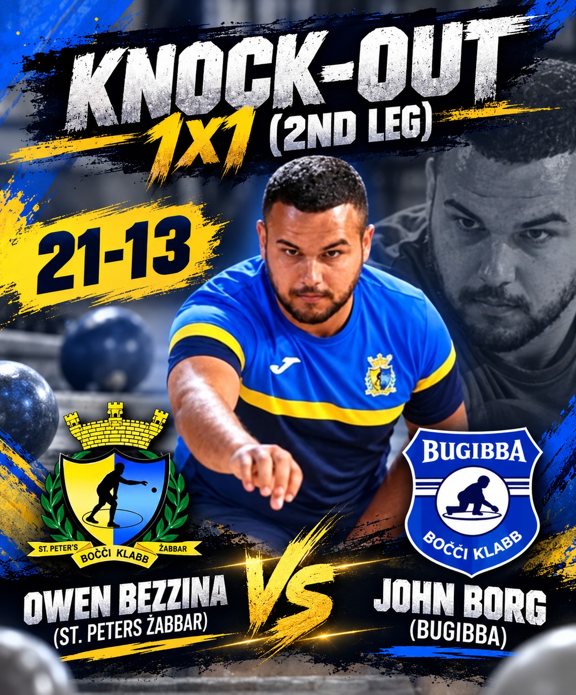 Rob Legs Owen Bezzina fil-finali tal-Kompetizzjoni Knock-Out 1x1 - TVMnews.mt